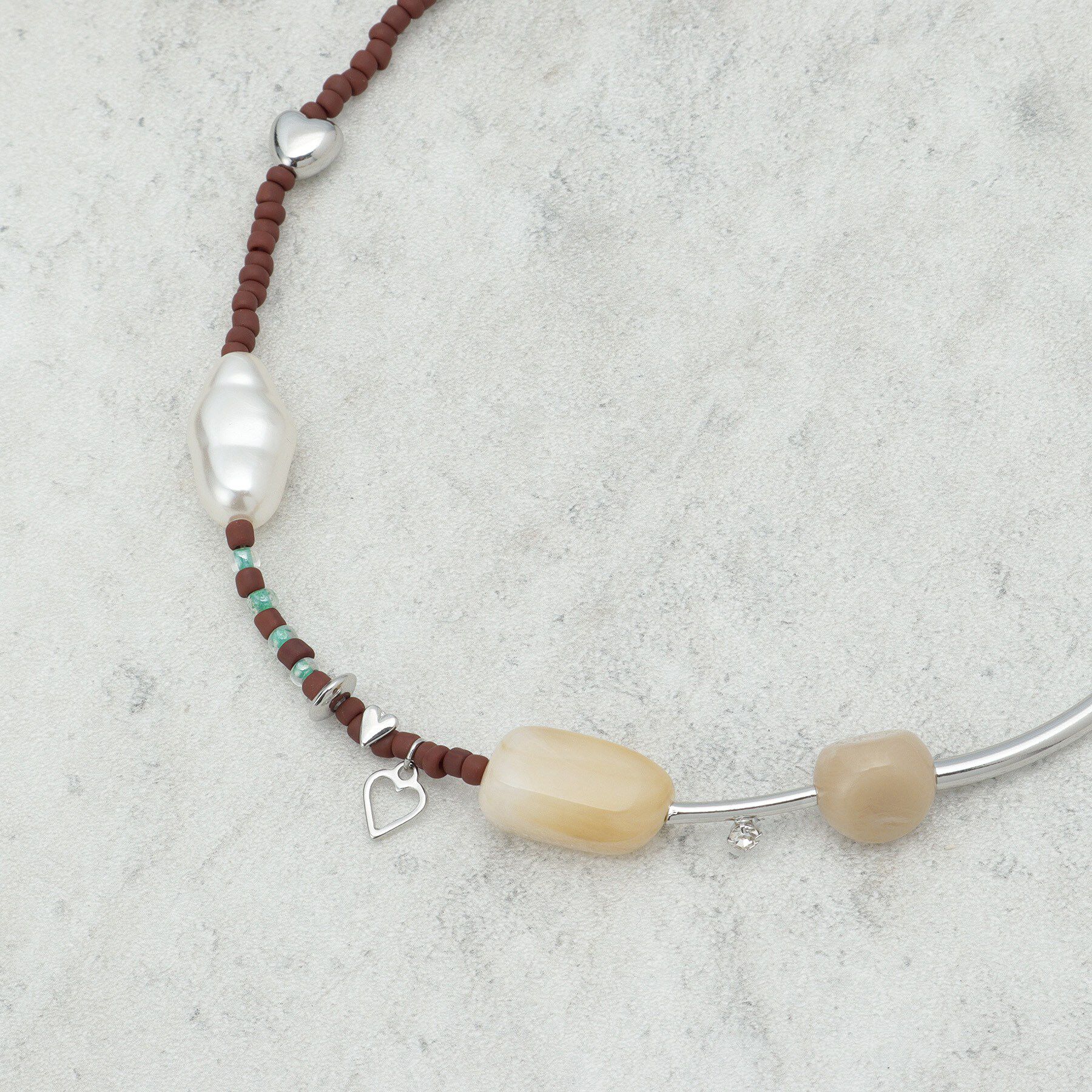 THE SHOP TK「カラフルストーンネックレス」|ネックレス|