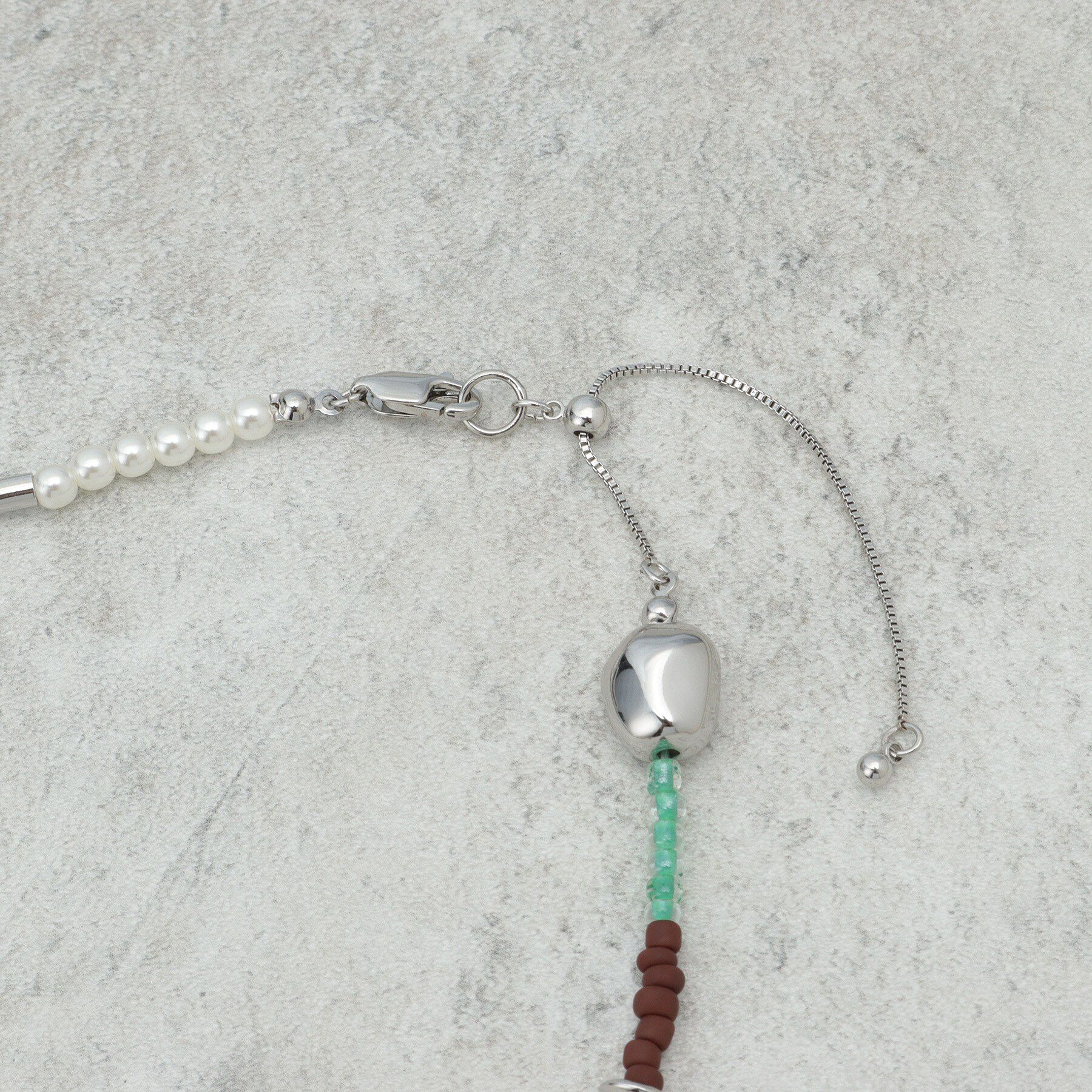 THE SHOP TK「カラフルストーンネックレス」|ネックレス|