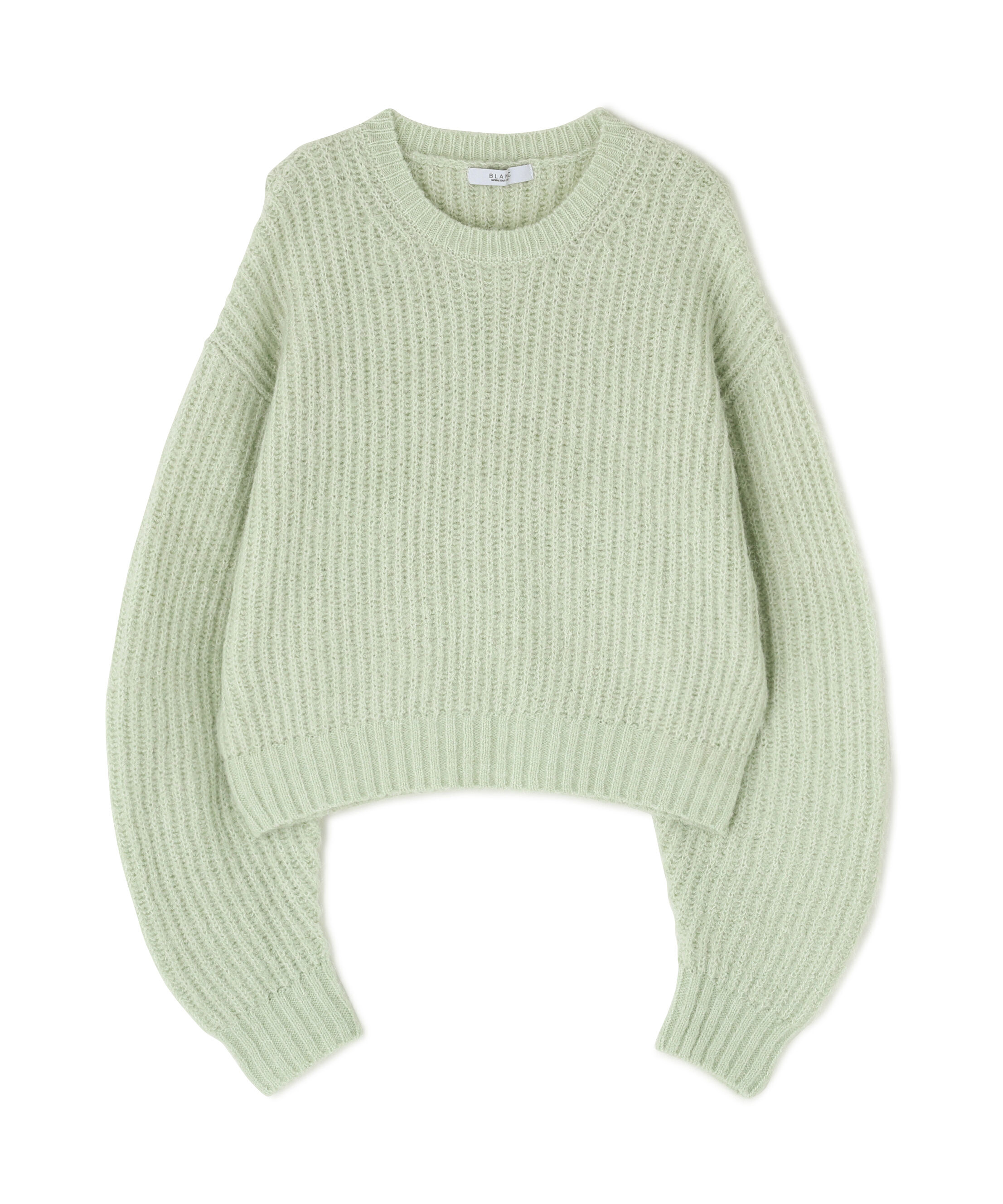  「クロップドアゼフォルムニット」|ニット・セーター|