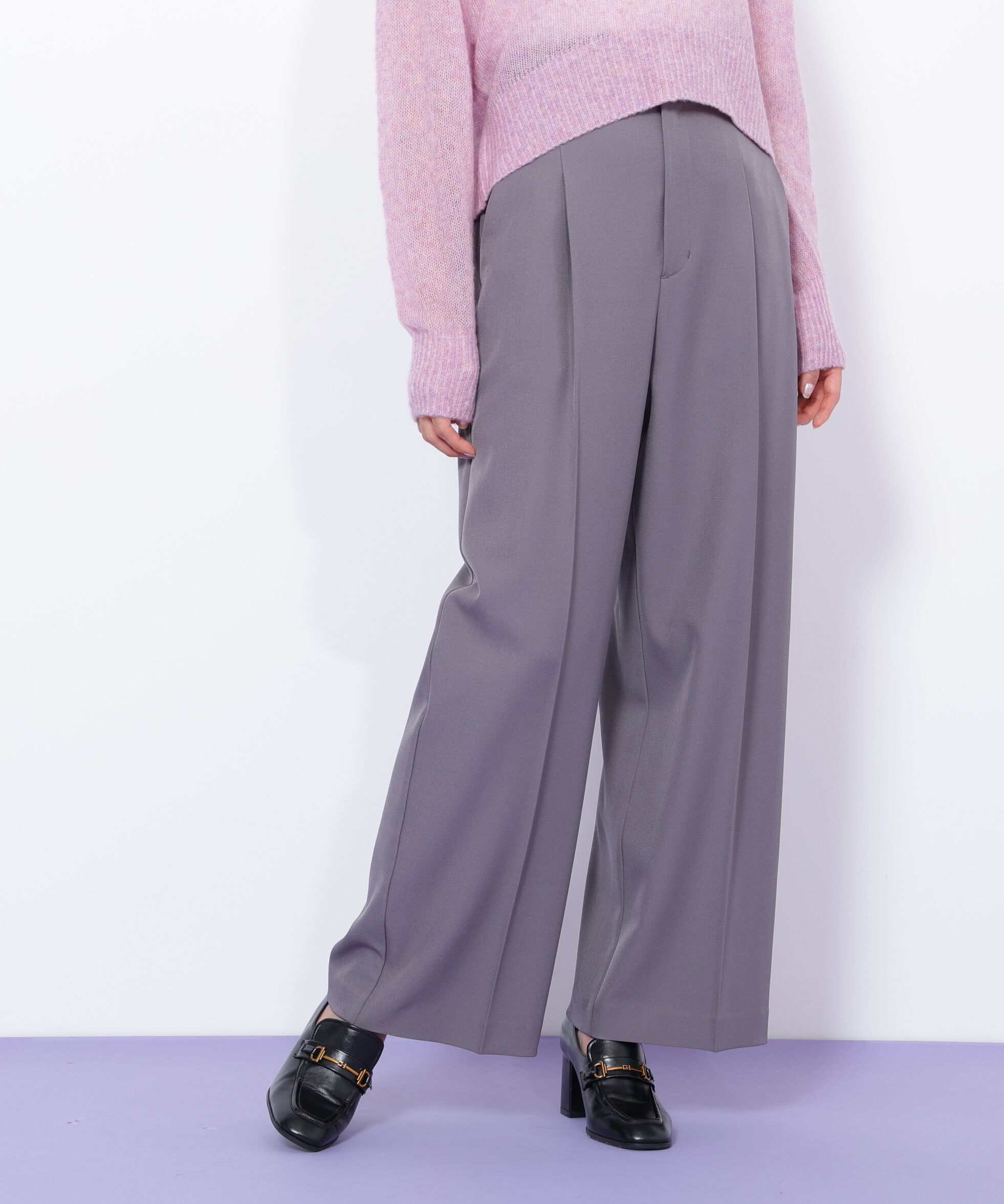  「＜セットアップ対応＞ベーシックツイルビットベルトパンツ」|その他|