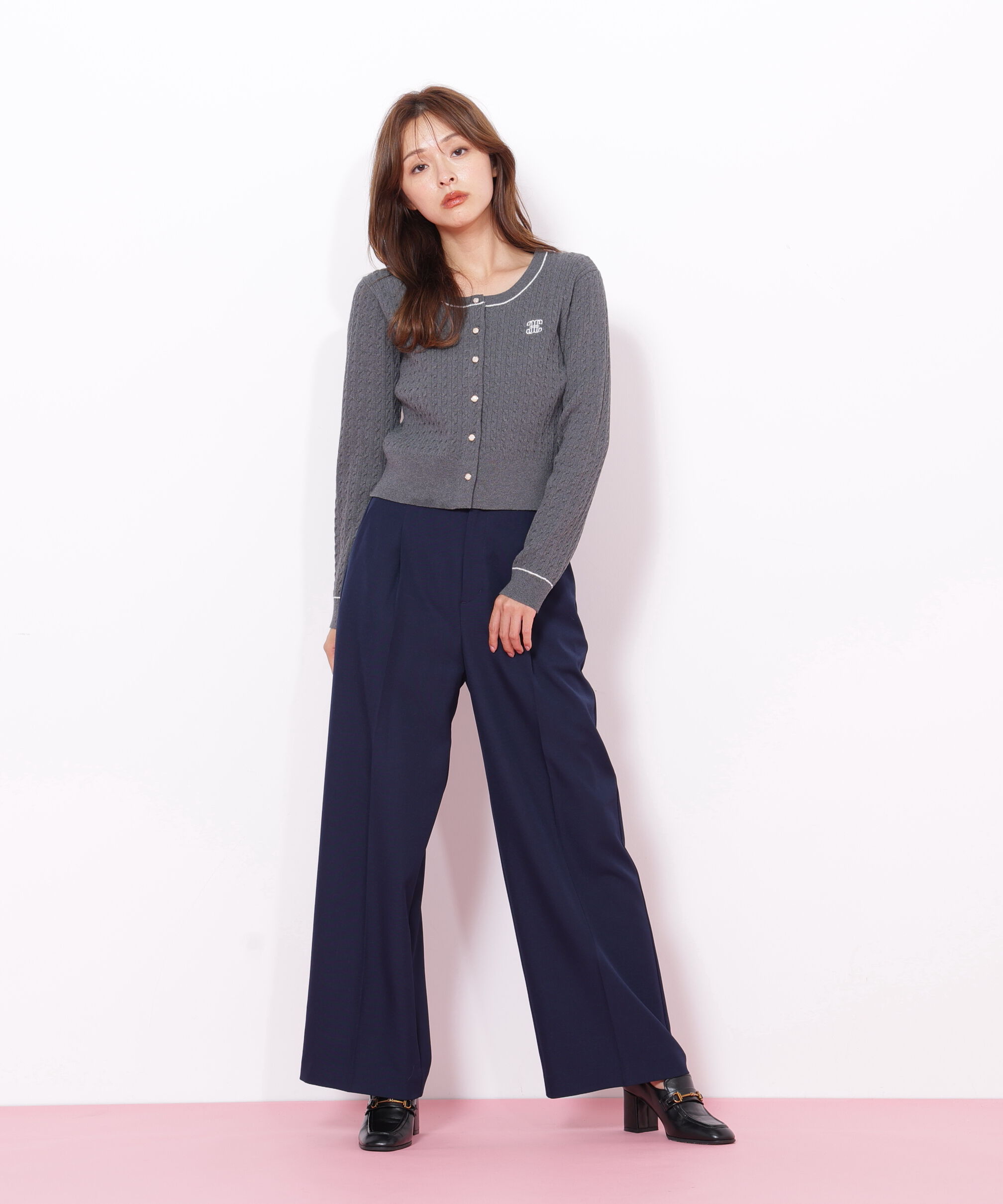  「＜セットアップ対応＞ベーシックツイルビットベルトパンツ」|その他|