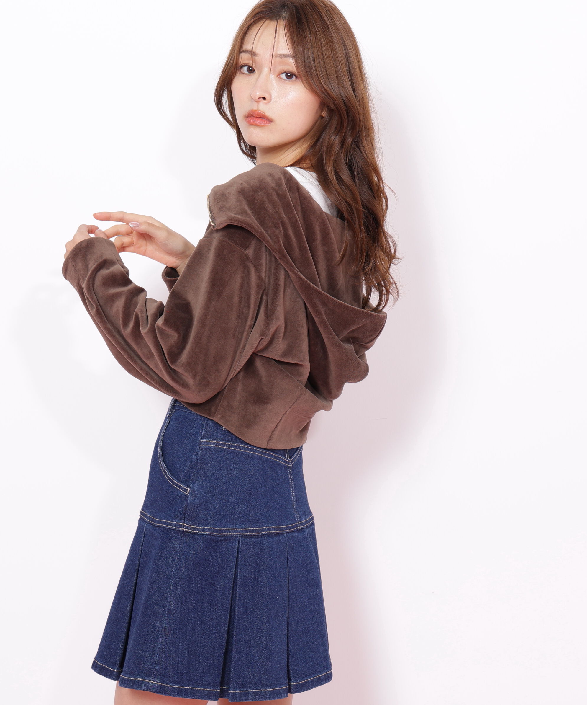  「ベロアフーディ」|Tシャツ・カットソー|