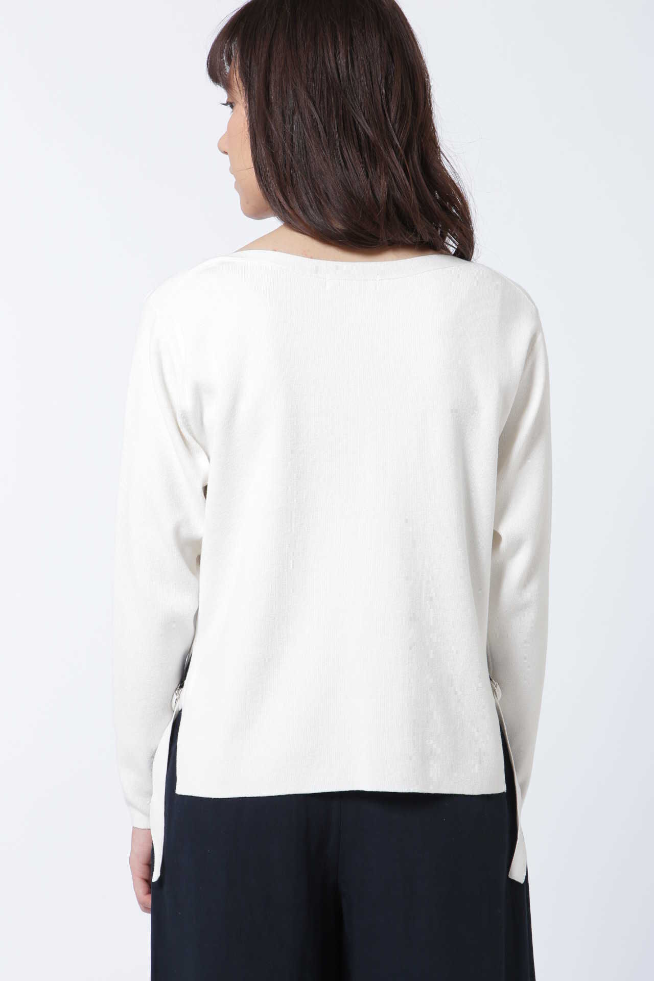  「ボートネックネックプルオーバー」|ニット・セーター|