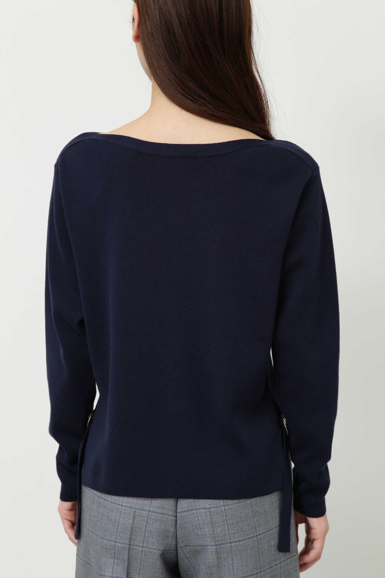  「ボートネックネックプルオーバー」|ニット・セーター|