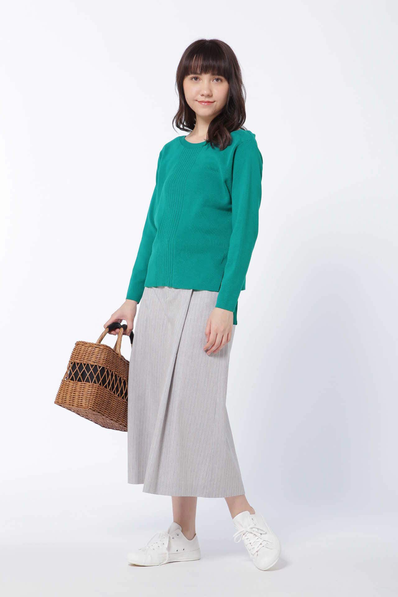  「ボートネックネックプルオーバー」|ニット・セーター|