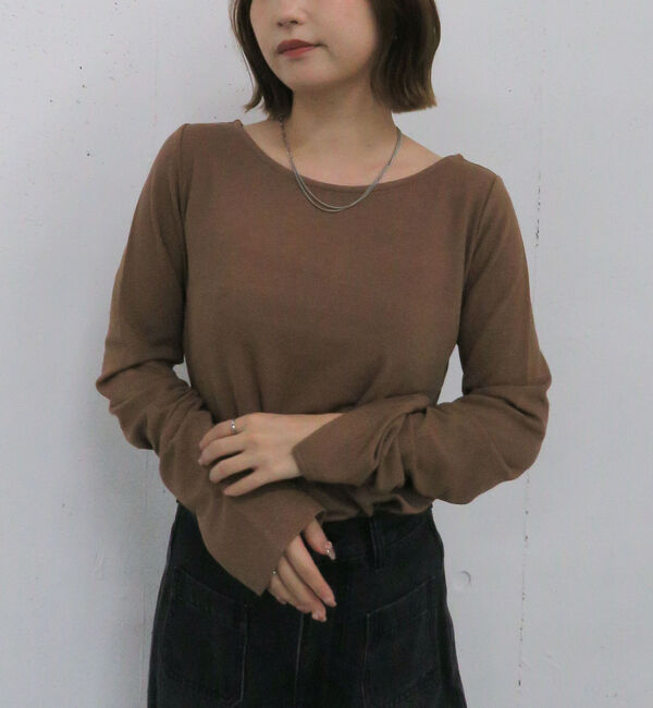 archives「袖スリットカットＴＯＰＳ」|Tシャツ・カットソー|MOCHA