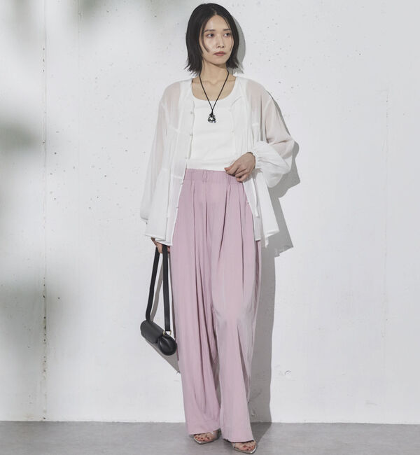 Doux archives「ティアードギャザーチュニック」|シャツ・ブラウス|