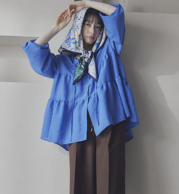 Doux archives「ティアードギャザーチュニック」|シャツ・ブラウス|