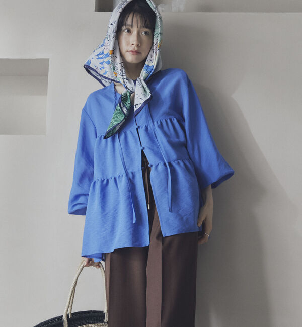 Doux archives「ティアードギャザーチュニック」|シャツ・ブラウス|