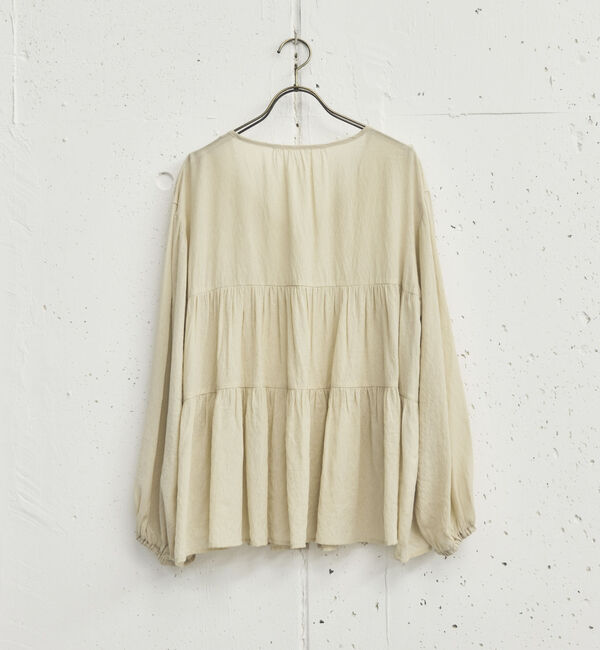 Doux archives「ティアードギャザーチュニック」|シャツ・ブラウス|