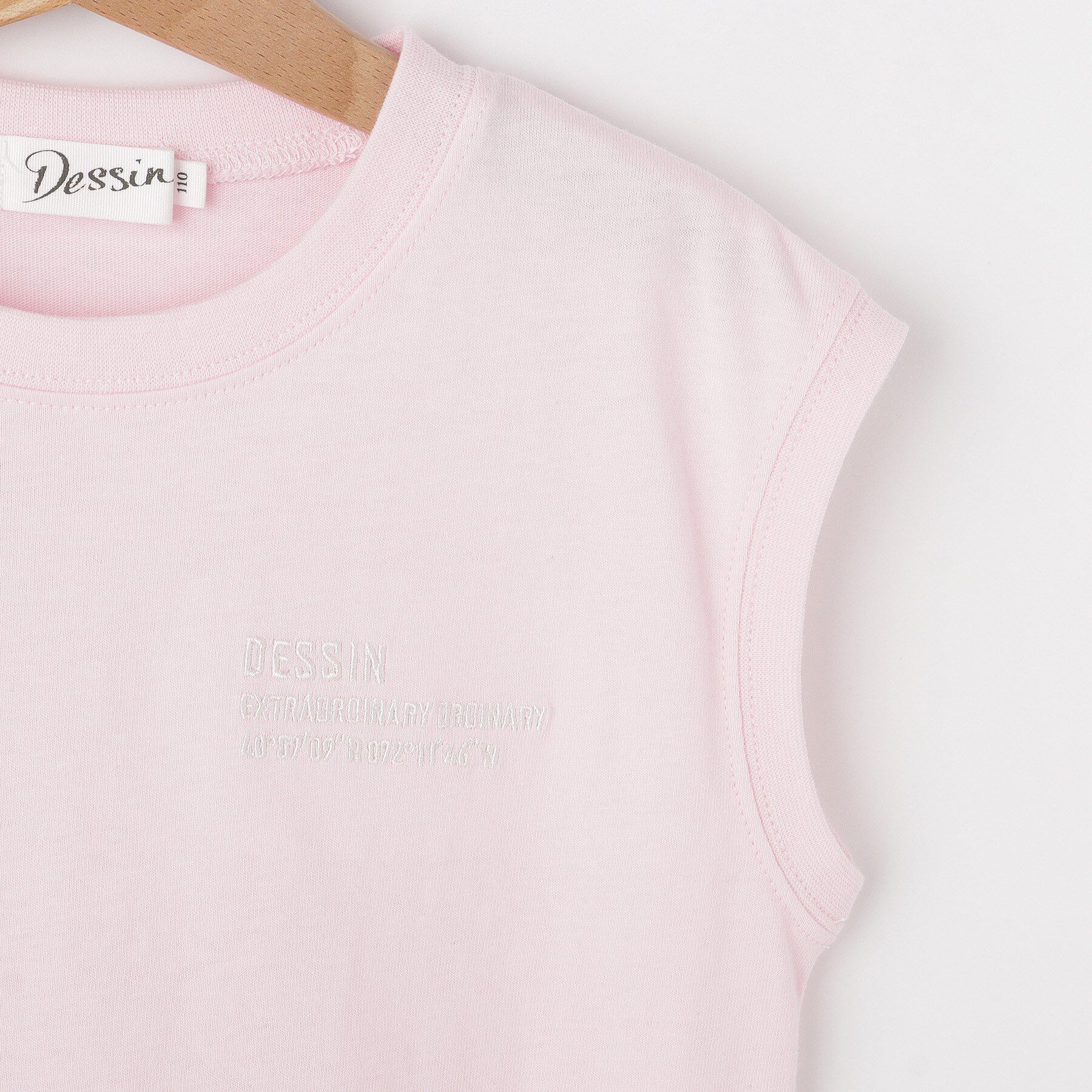 Dessin「【洗える】オーガニックコットンフレンチスリーブ」|Tシャツ・カットソー|