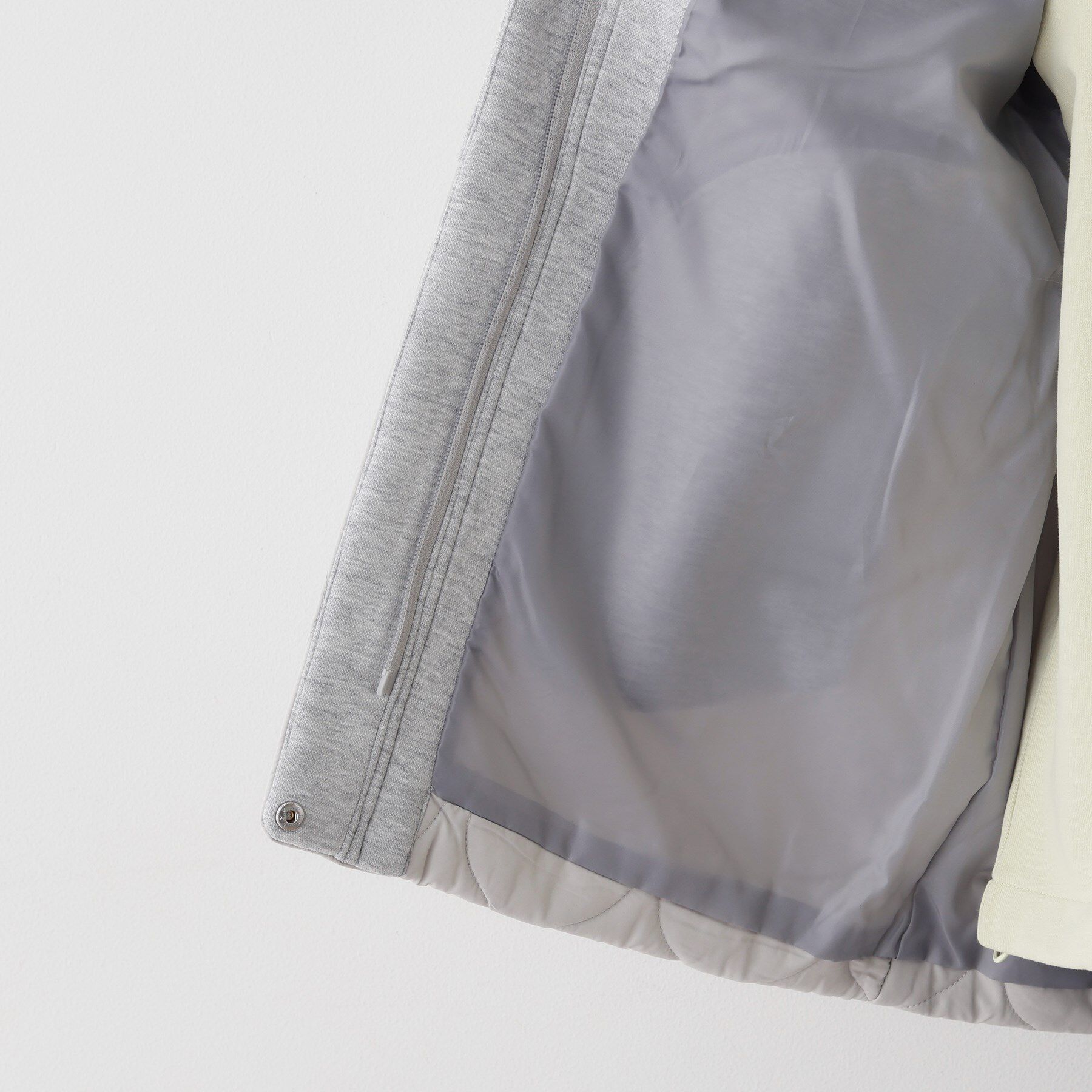 Dessin「【洗える】ダンボールコンビノーカラーコート」|ノーカラーコート|