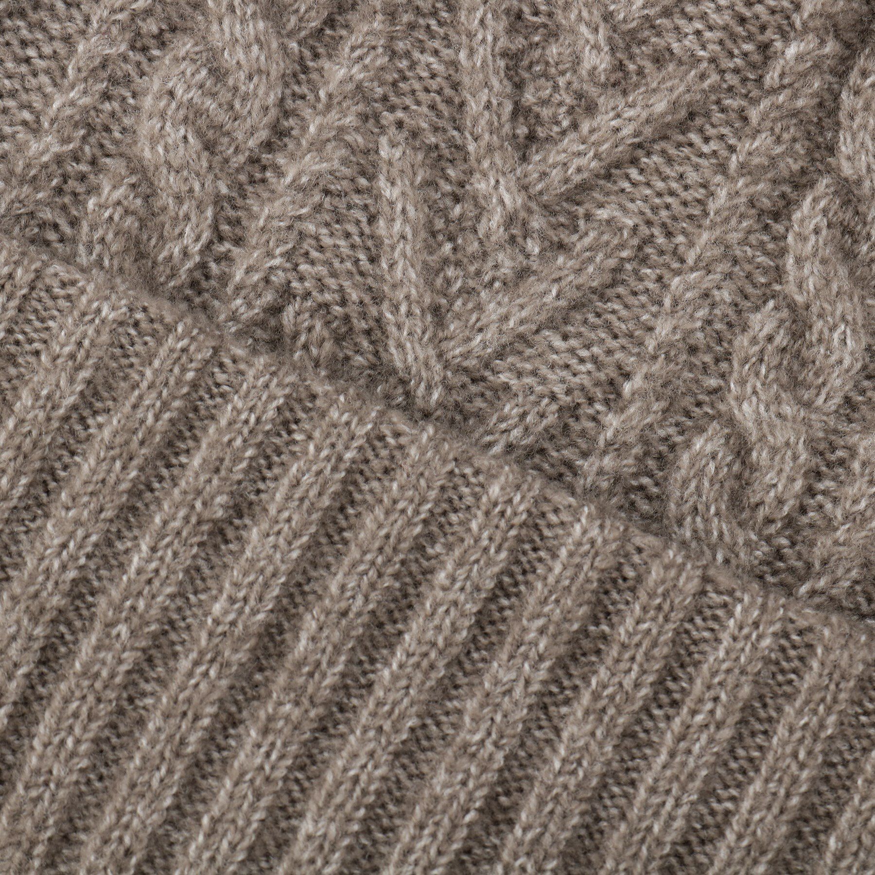 ITS&rsquo;DEMO「【リバーシブル／手洗い可】2WAYリブ編みニット帽」|ニット帽|