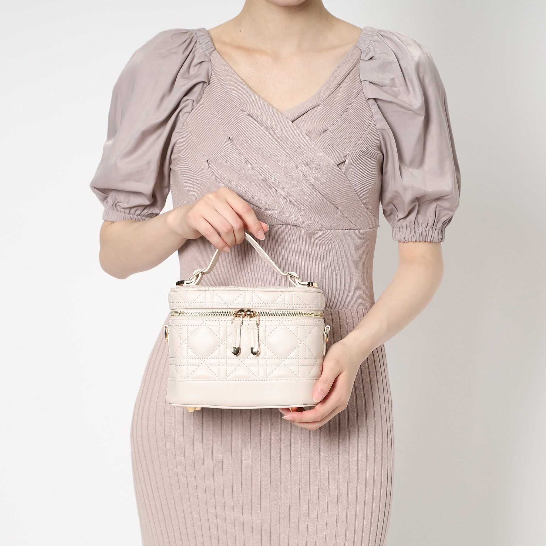 Ober Tashe「キルティングバニティ3WAYショルダー」|ショルダー・メッセンジャー|