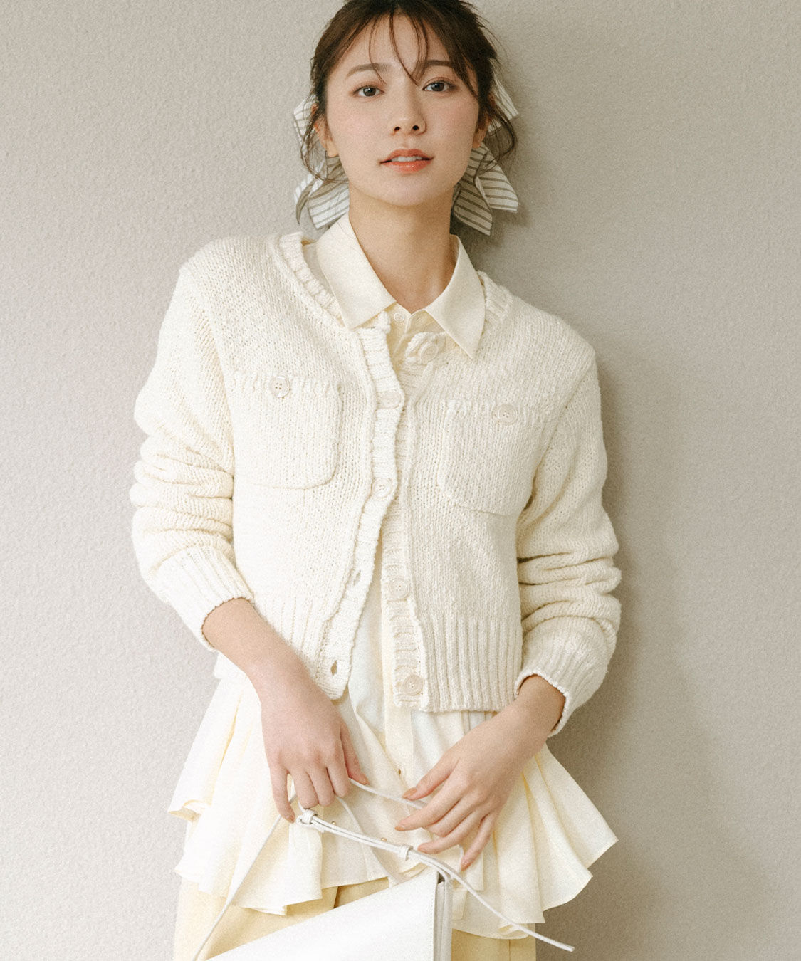 COCO DEAL「フレアペプラムシャツ」|シャツ・ブラウス|