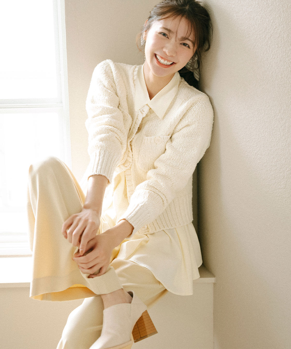 COCO DEAL「フレアペプラムシャツ」|シャツ・ブラウス|