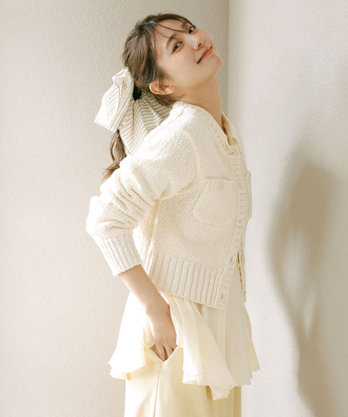 COCO DEAL「フレアペプラムシャツ」|シャツ・ブラウス|