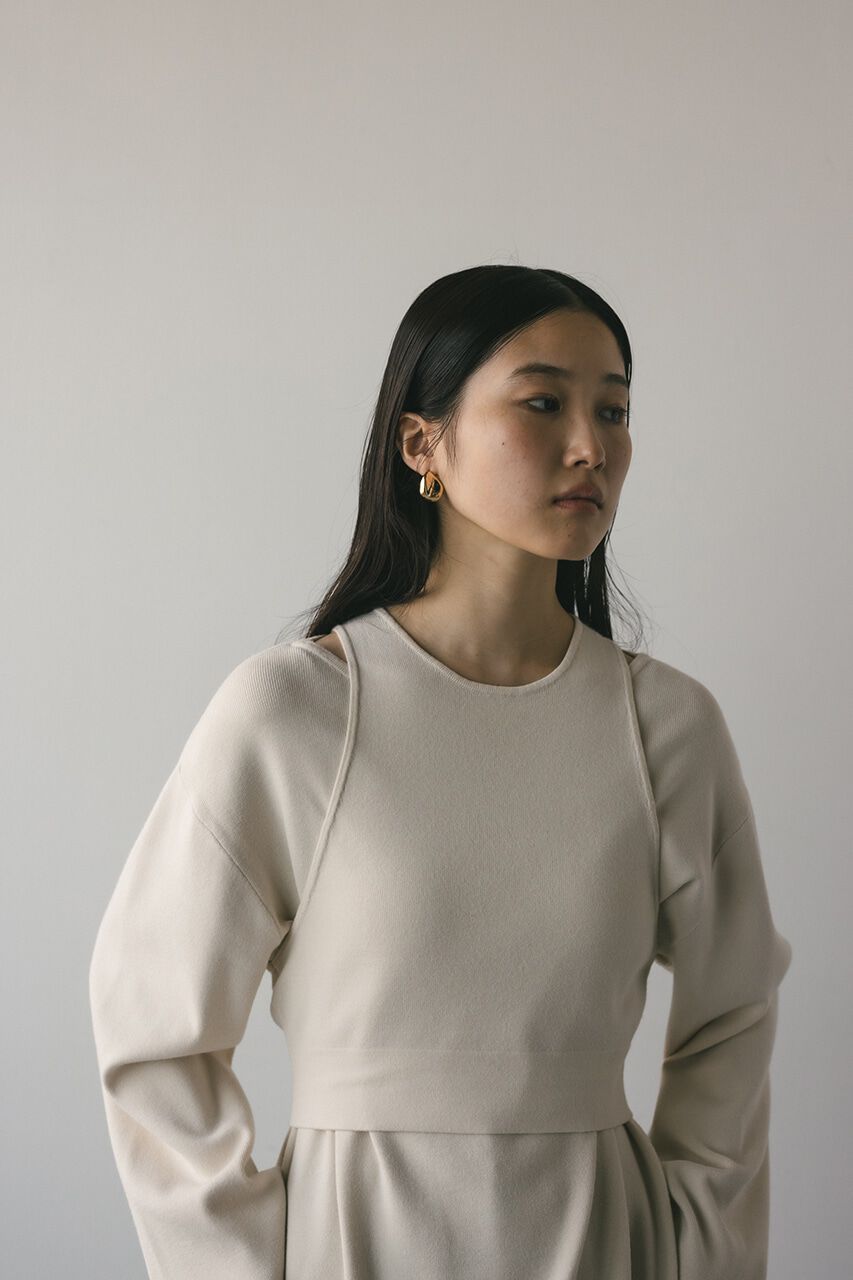 STYLEMIXER「ウォッシャブルアメスリレイヤードニット」|ニット・セーター|