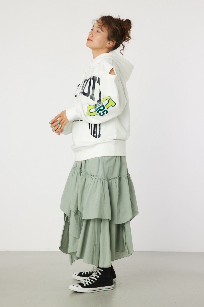 RODEO CROWNS「ランダムティアードスカート」|スカート|