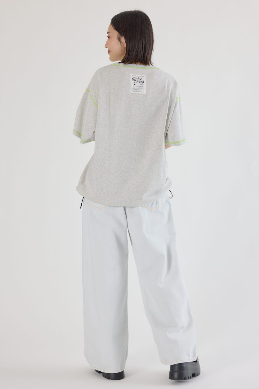 RODEO CROWNS「MASTER PROTECT ドロストビッグTシャツ」|Tシャツ・カットソー|