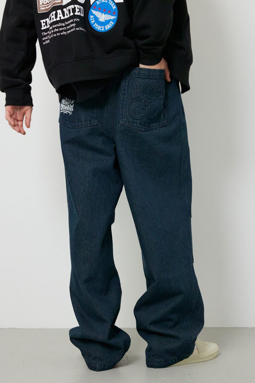RODEO CROWNS「エンボスロゴデニムパンツ」|デニム|