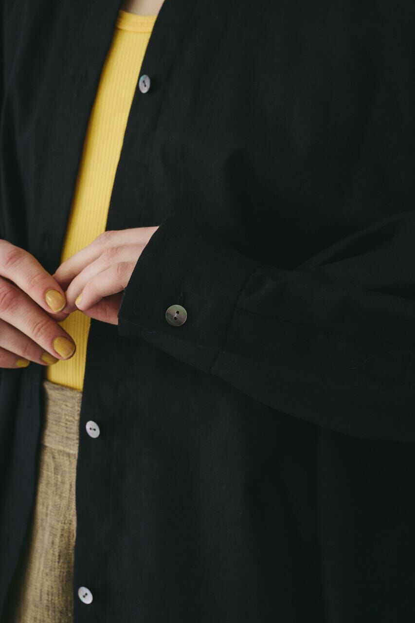 HeRIN.CYE「［予約］Back shirring shirt」|シャツ・ブラウス|