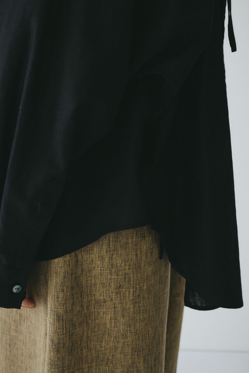 HeRIN.CYE「［予約］Back shirring shirt」|シャツ・ブラウス|