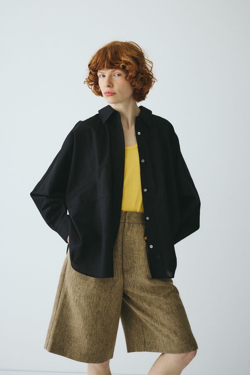 HeRIN.CYE「［予約］Back shirring shirt」|シャツ・ブラウス|