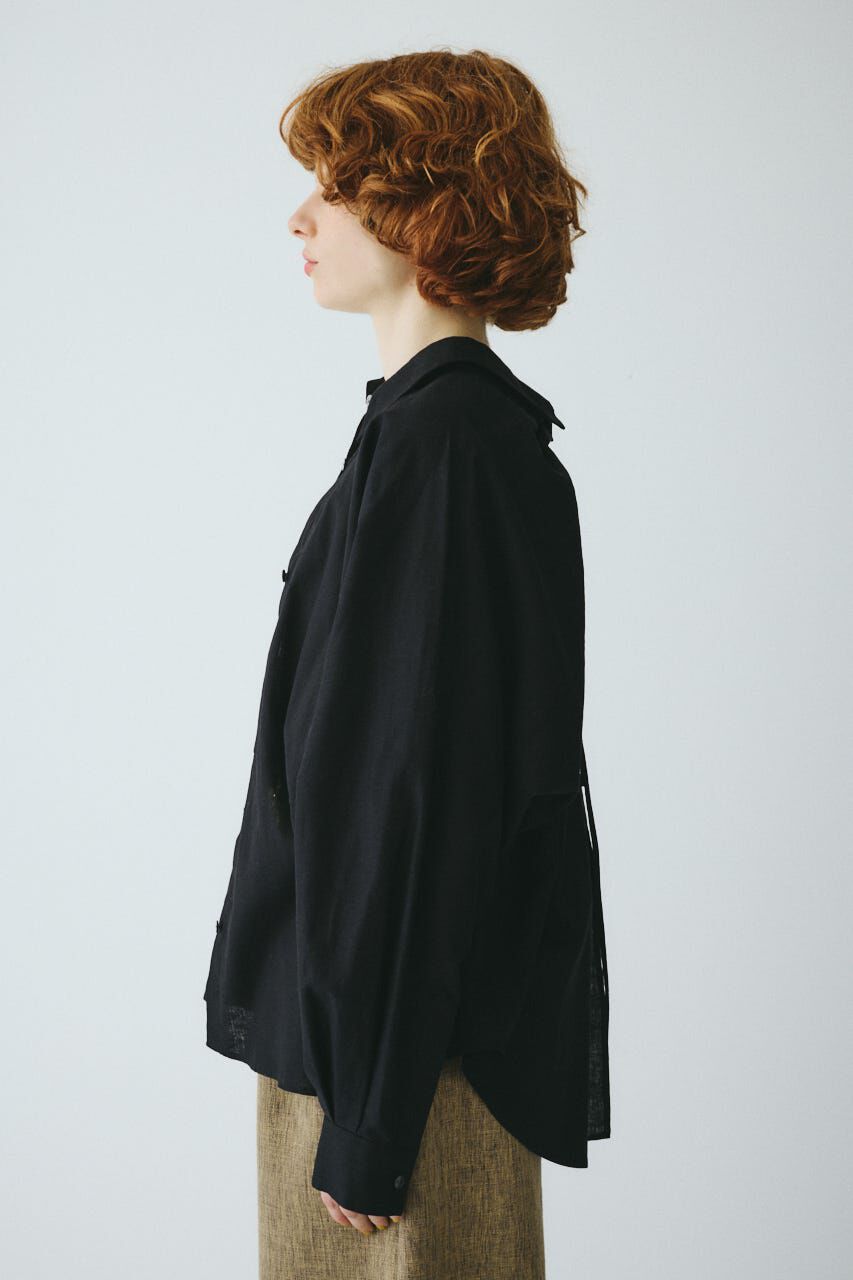 HeRIN.CYE「［予約］Back shirring shirt」|シャツ・ブラウス|