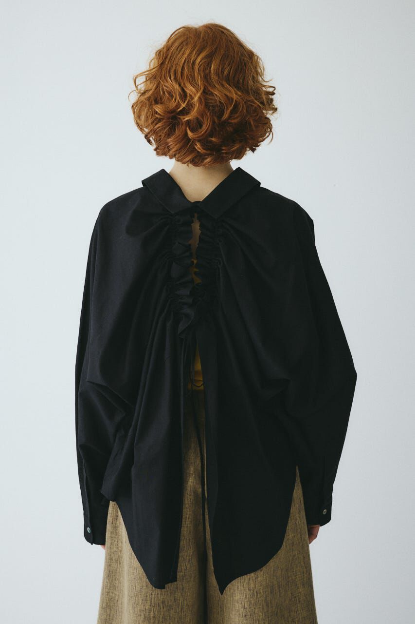 HeRIN.CYE「［予約］Back shirring shirt」|シャツ・ブラウス|