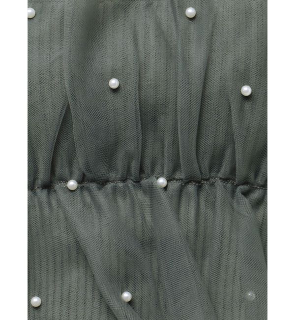 CALNAMUR「TULLE DOCKING BUSTIER」|シャツ・ブラウス|