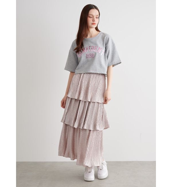 CALNAMUR「METALLIC LOGO SWEAT/メタリックロゴスウェット」|Tシャツ・カットソー|