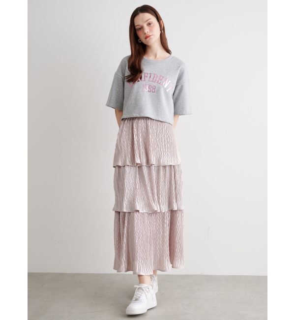 CALNAMUR「METALLIC LOGO SWEAT/メタリックロゴスウェット」|Tシャツ・カットソー|