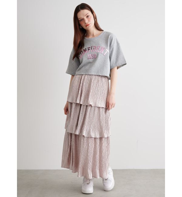 CALNAMUR「METALLIC LOGO SWEAT/メタリックロゴスウェット」|Tシャツ・カットソー|