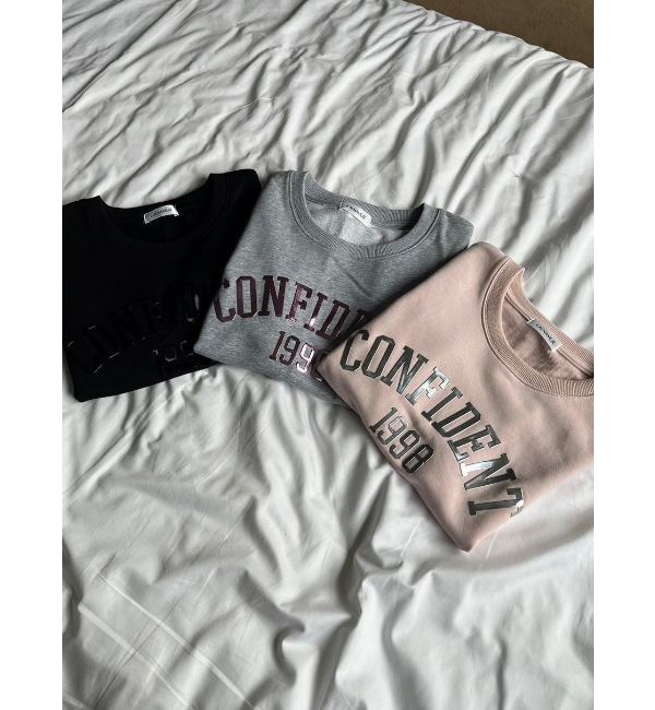 CALNAMUR「METALLIC LOGO SWEAT/メタリックロゴスウェット」|Tシャツ・カットソー|