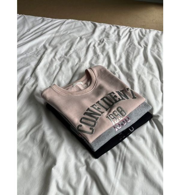CALNAMUR「METALLIC LOGO SWEAT/メタリックロゴスウェット」|Tシャツ・カットソー|
