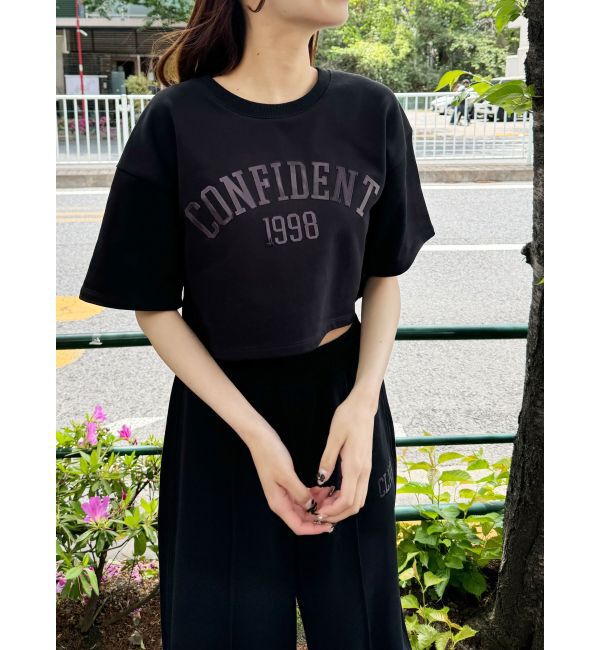 CALNAMUR「METALLIC LOGO SWEAT/メタリックロゴスウェット」|Tシャツ・カットソー|