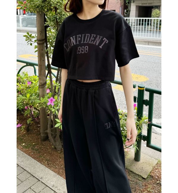 CALNAMUR「METALLIC LOGO SWEAT/メタリックロゴスウェット」|Tシャツ・カットソー|