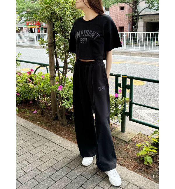 CALNAMUR「METALLIC LOGO SWEAT/メタリックロゴスウェット」|Tシャツ・カットソー|