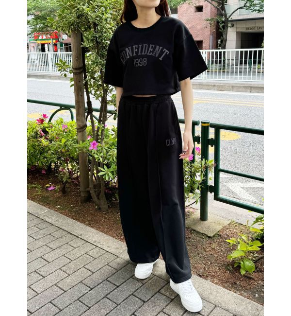 CALNAMUR「METALLIC LOGO SWEAT/メタリックロゴスウェット」|Tシャツ・カットソー|