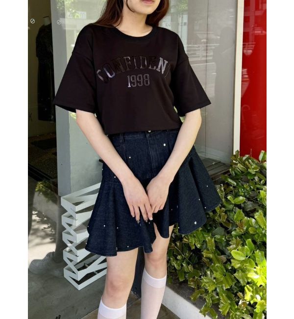 CALNAMUR「METALLIC LOGO SWEAT/メタリックロゴスウェット」|Tシャツ・カットソー|