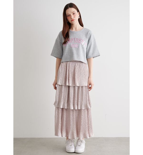 CALNAMUR「METALLIC LOGO SWEAT/メタリックロゴスウェット」|Tシャツ・カットソー|