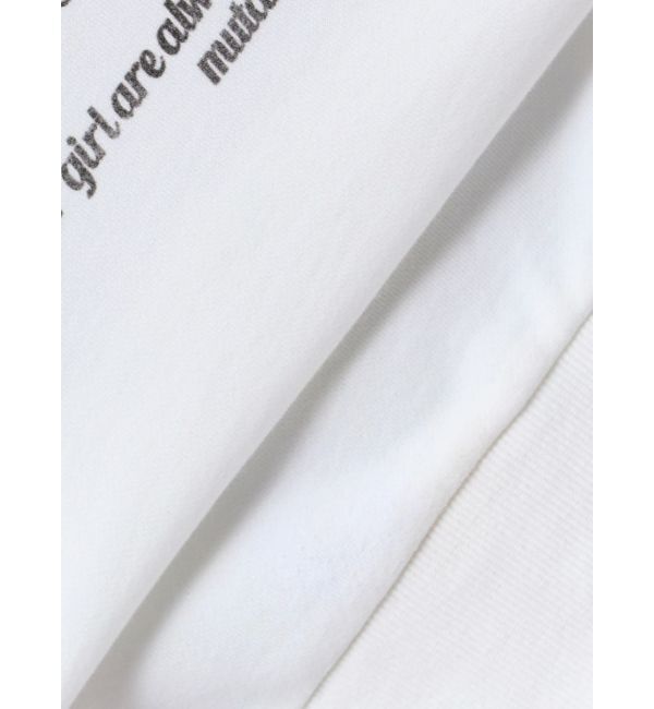 CALNAMUR「CRASH CHERRY PRINT BIG SWEAT/クラッシュチェリープリントビッグスウェット」|Tシャツ・カットソー|