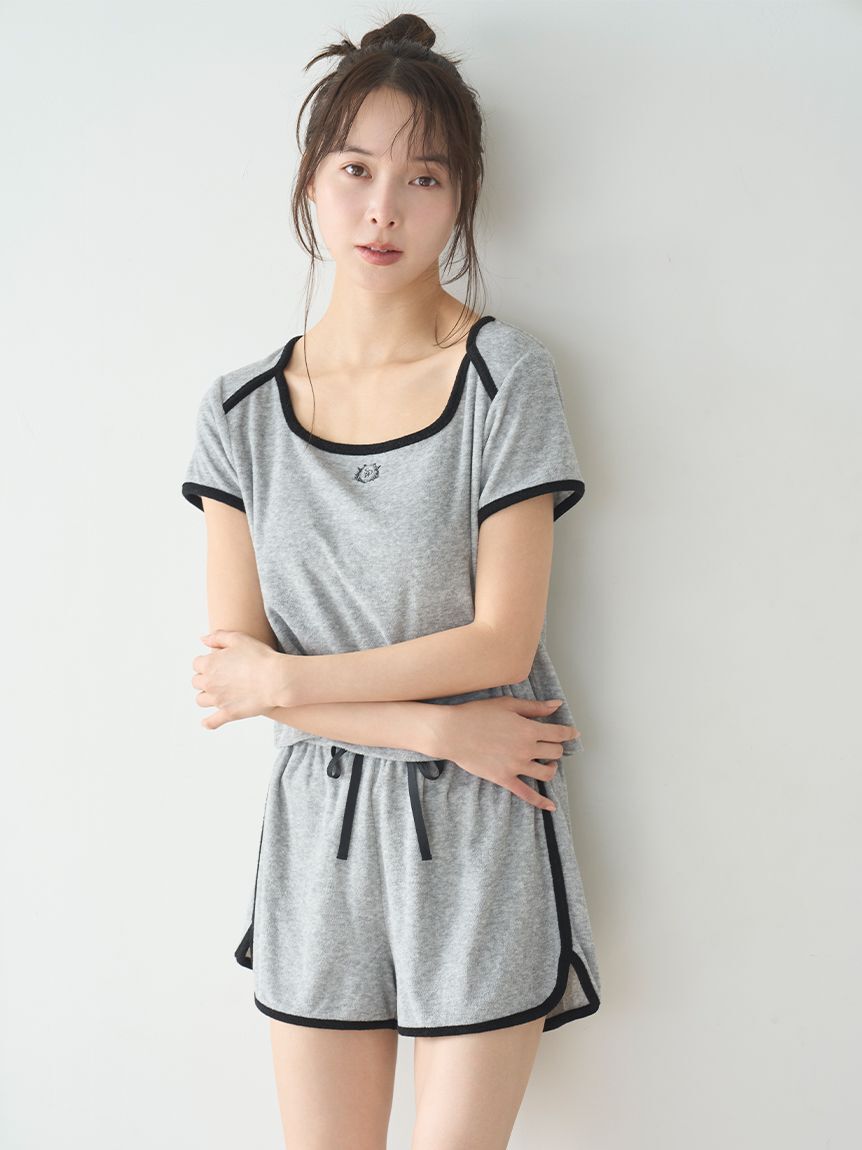 SNIDEL HOME「【sorbet light】【接触冷感】パイルセットアップ」|ルームウェア|