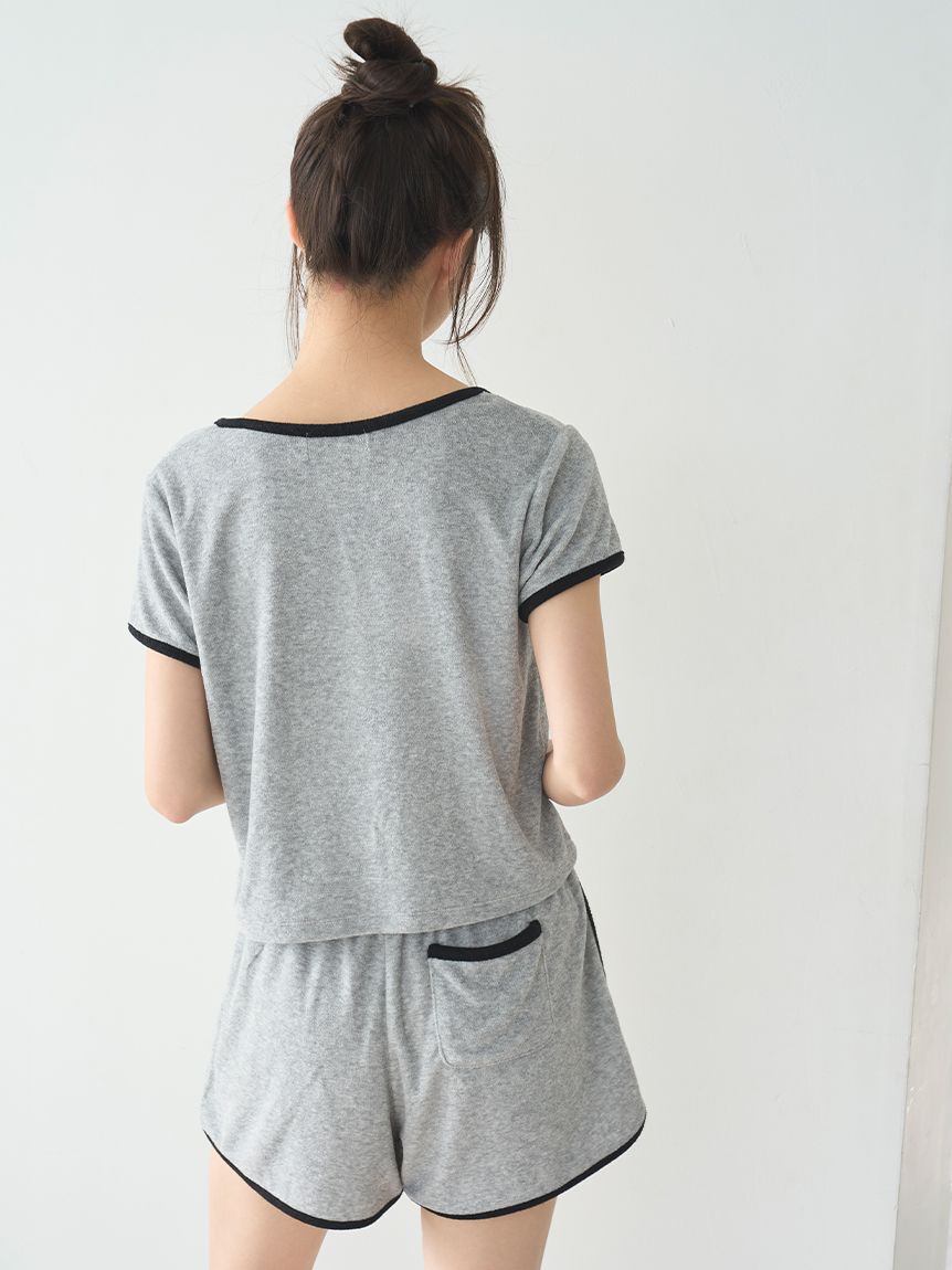 SNIDEL HOME「【sorbet light】【接触冷感】パイルセットアップ」|ルームウェア|