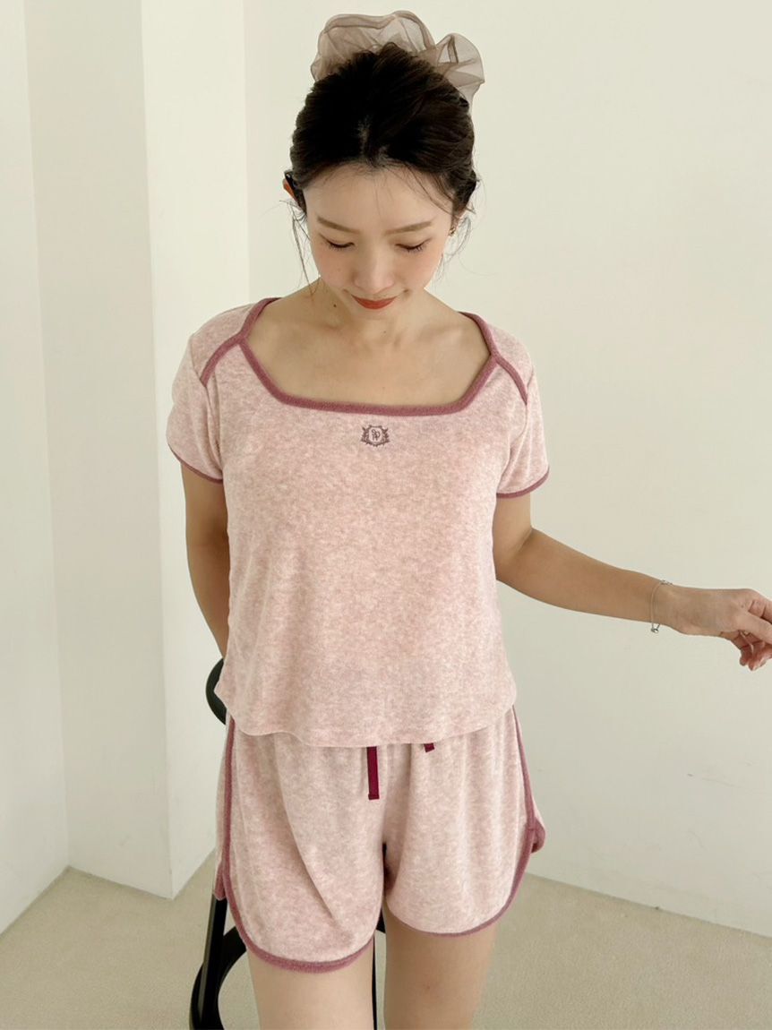 SNIDEL HOME「【sorbet light】【接触冷感】パイルセットアップ」|ルームウェア|