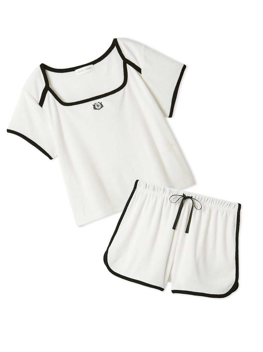 SNIDEL HOME「【sorbet light】【接触冷感】パイルセットアップ」|ルームウェア|