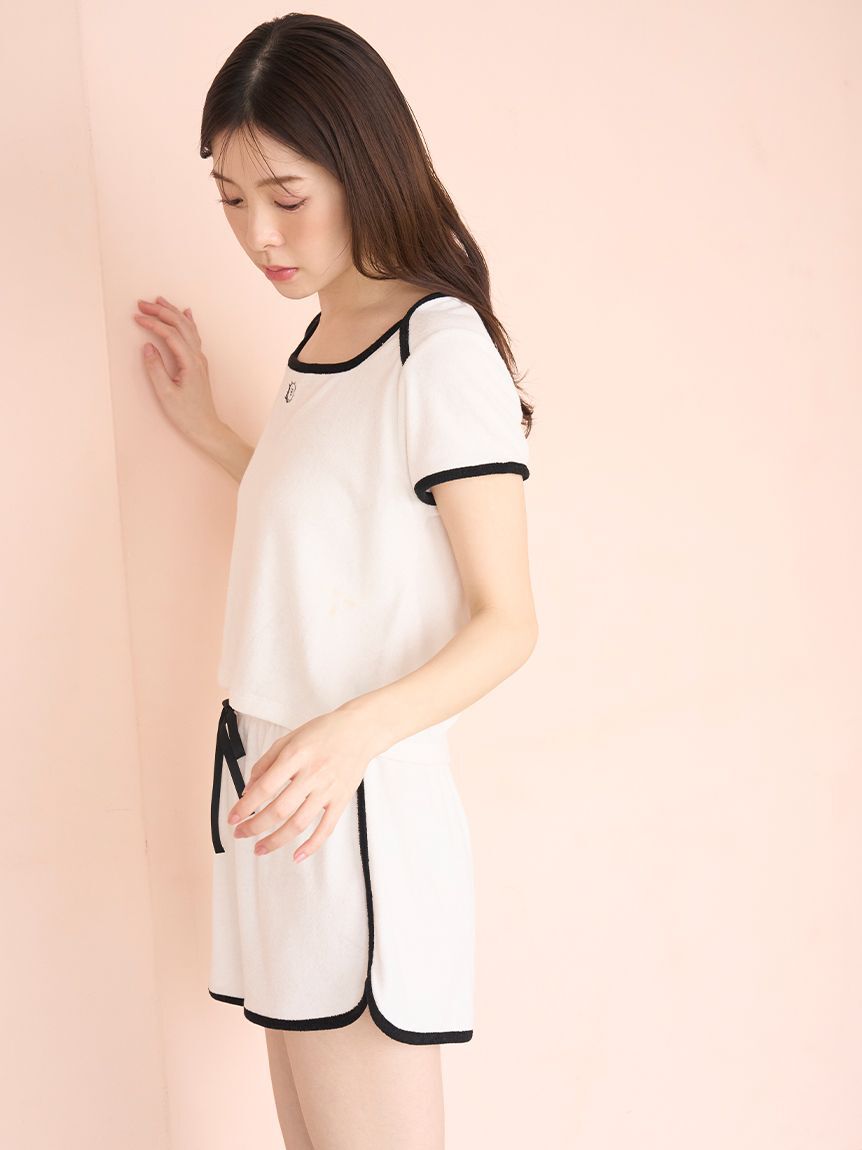 SNIDEL HOME「【sorbet light】【接触冷感】パイルセットアップ」|ルームウェア|