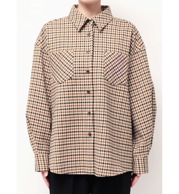 ELENDEEK「VARIETY MATERIAL OVER SH」|シャツ・ブラウス|