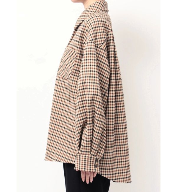 ELENDEEK「VARIETY MATERIAL OVER SH」|シャツ・ブラウス|